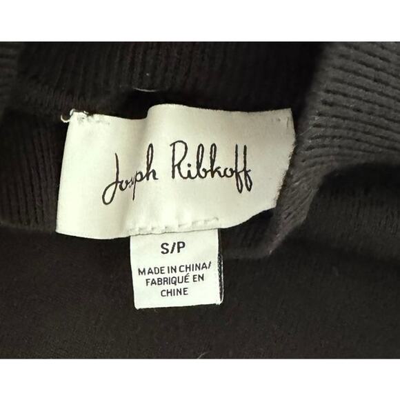 Joseph Ribkoff Small Black Turtleneck Sweater - Picture 3 of 5